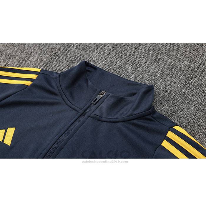 Tuta da Track di Giacca Boca Juniors 2024-2025 Grigio